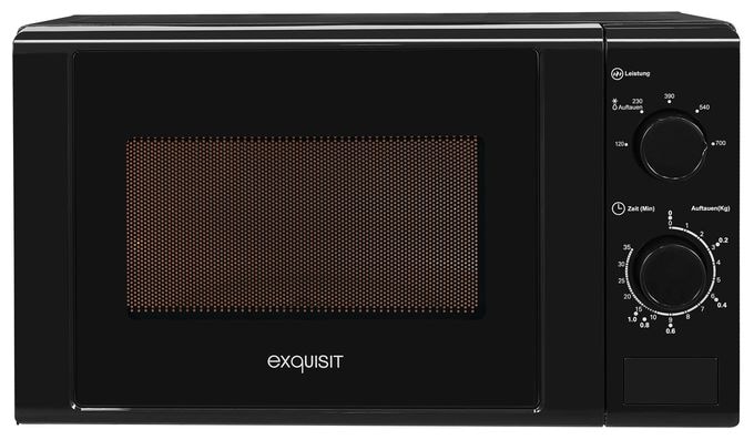 Freistehende Mikrowelle 700 W Größe: klein 5 Stufen  MW900-030 (Schwarz) 
