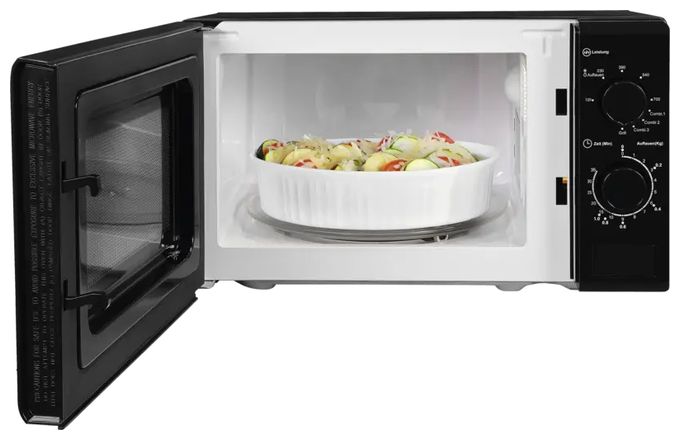 Standgeräte Solo 700 W Größe: klein 5 Stufen Grill  MW900-030G (Schwarz) 