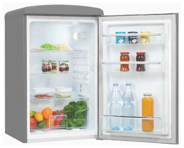 122 l Tischkühlschrank EEK: E 89 kWh Jahr  RKS120-V-H-160E (Rot) 