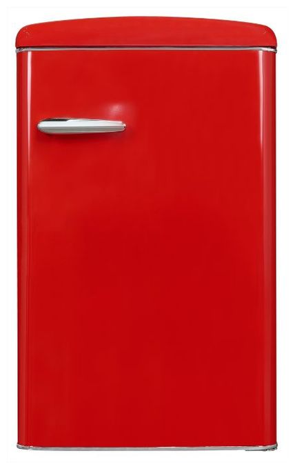 122 l Tischkühlschrank EEK: E 89 kWh Jahr  RKS120-V-H-160E (Rot) 