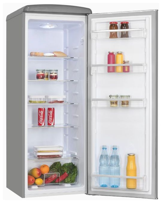 229 l Kühlschrank freistehend EEK: E 102 kWh Jahr  RKS325-V-H-161E (Grau) 