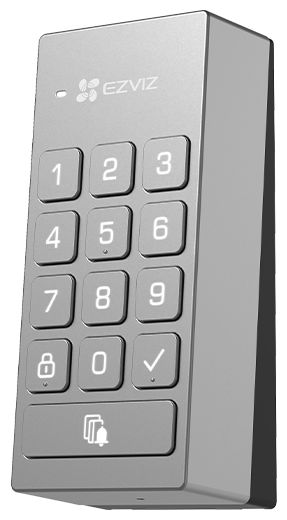 Bluetooth  DL01 Pro + DL01CP + A3 Kit Smart Lock mit multifunktionalem Keypad (Silber, Weiß) 