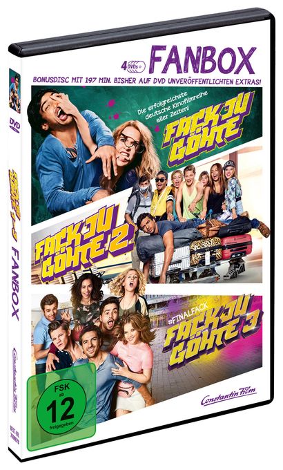 Fack Ju Göhte 1-3 Fanbox (DVD) 