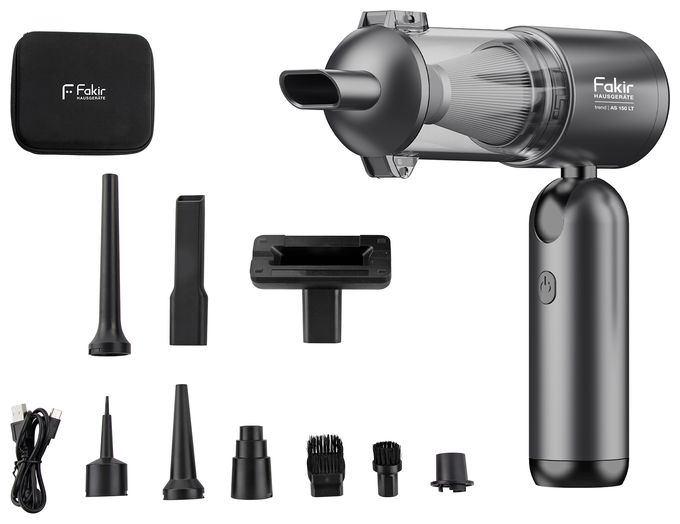 Handstaubsauger Beutellos bis 35 min Laufzeit 11,1 V EPA  AS150LT (Anthrazit, Schwarz) 
