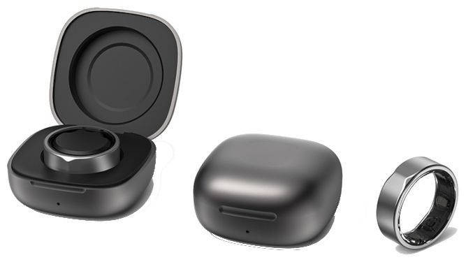 Smart Ring Größe 12  SR31 (Schwarz) 