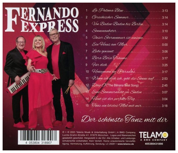 Fernando Express - Der schönste Tanz mit dir 