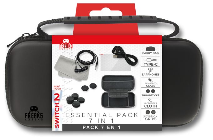 Nintendo Switch 2  Essential Pack 7in1 (Schwarz) 
