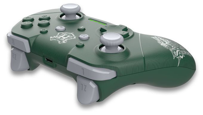 Analog Gamepad für Nintendo Switch  Wireless Controller Harry Potter Slytherin (Grün, Grau) 