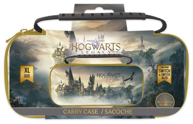 Gaming-Controllergehäuse Nintendo Switch, Nintendo Switch Lite  XL-Tasche Hogwarts Legacy (Mehrfarbig) 