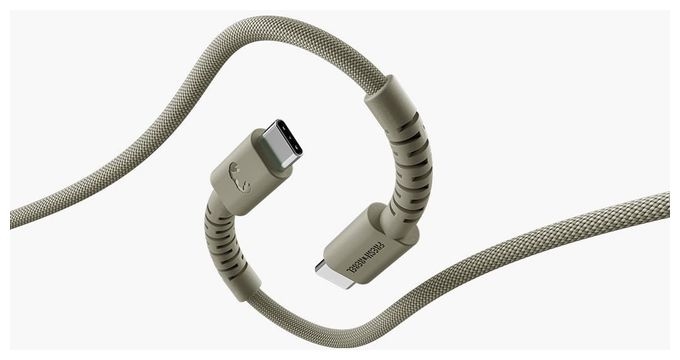 Stecker Rundkabel USB C auf USB C bis 100 W 2 m  2CCC201DG (Grün) 