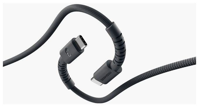 Stecker Rundkabel USB C auf USB C bis 100 W 2 m  2CCC201SG (Grau) 