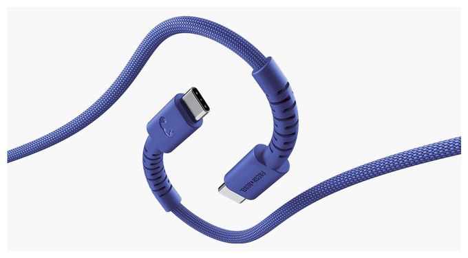 Stecker Rundkabel USB C auf USB C bis 100 W 2 m  2CCC201TB (Blau) 