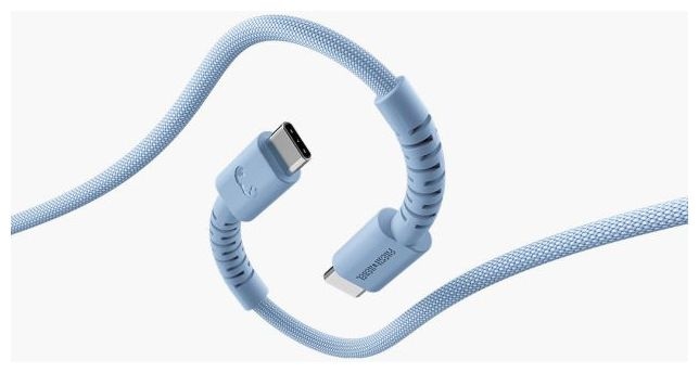 Stecker Rundkabel USB C auf USB C bis 100 W 2 m  2CCC201VB (Cyan) 