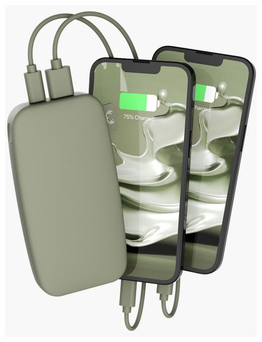 12000 mAh Powerbank USB Typ-C  2PB12100DG (Grün) 