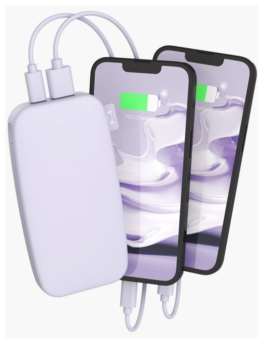 12000 mAh Powerbank USB Typ-C  2PB12100DL (Lila) 