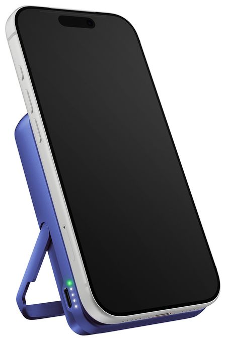 10000 mAh Powerbank USB Typ-C Kabelloses Laden  Magnetic Wireless (Blau) 
