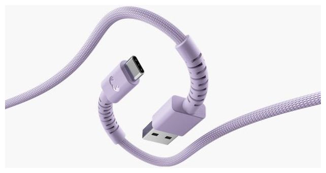 Stecker Rundkabel USB A auf USB C bis 18 W 2 m  2UCC201DL2 (Lila) 