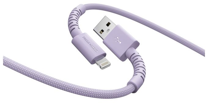Stecker Rundkabel Lightning auf USB A 2 m  2ULC201DL2 (Violett) 