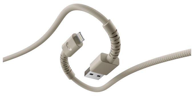 Stecker Rundkabel Lightning auf USB A 2 m  2ULC201SS (Beige) 