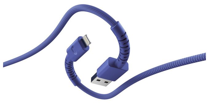 Stecker Rundkabel Lightning auf USB A 2 m  2ULC201TB (Blau) 