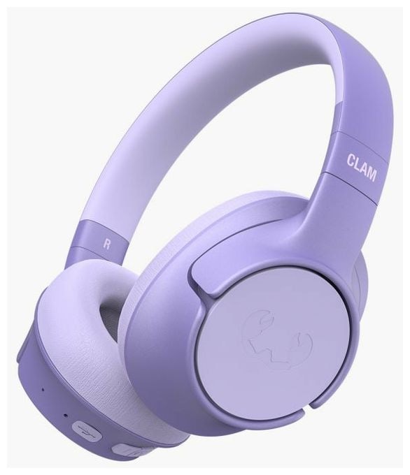 Bluetooth Kopfhörer kabellos 45 h Laufzeit  Clam Fuse (Lila) 