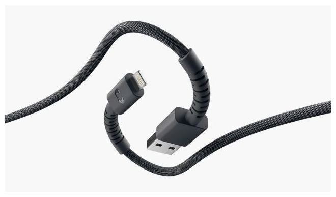 Stecker Lightning auf USB A 0,7 m  FlexWave (Grau) 