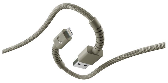 Stecker Rundkabel Lightning auf USB A 2 m  FlexWave (Grün) 