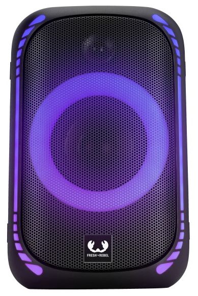50 W Bluetooth Lautsprecher IPX7 Laufzeit bis 20 h  Party Loud Medium (Schwarz) 