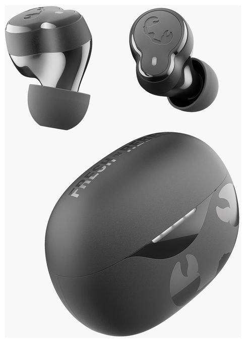 In-Ear Bluetooth Kopfhörer kabellos 7 h Laufzeit USB Typ-C  Twins Breez (Grau) 