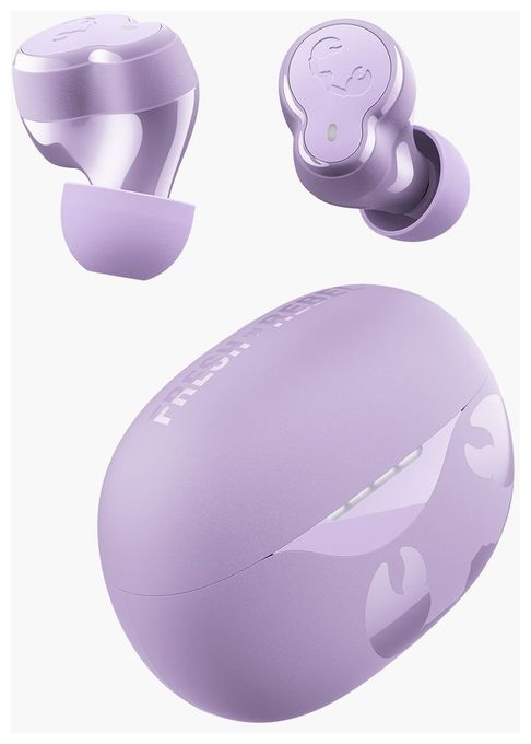 In-Ear Bluetooth Kopfhörer kabellos 7 h Laufzeit USB Typ-C  Twins Breez (Lila) 