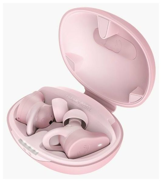 In-Ear Bluetooth Kopfhörer kabellos 9 h Laufzeit IP57  Twins Rush (Pink) 
