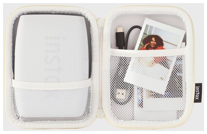 instax mini Link 3  Case (Ton, Weiß) 