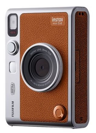  Instax Mini Evo (Braun, Silber) 