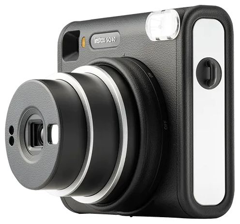 62 x 62 mm Sofortbild Kamera  Instax Square SQ40 (Schwarz) 