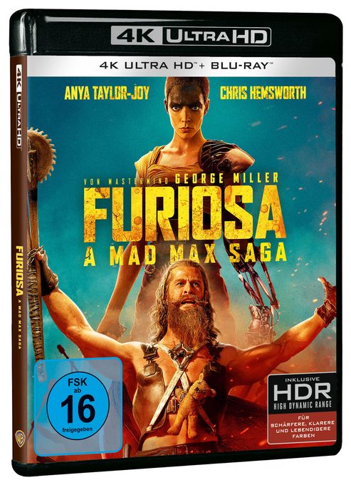 Furiosa: A Mad Max Saga (4K Ultra HD BLU-RAY + BLU-RAY) 