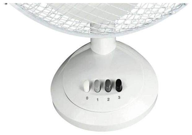 Ventilator Tisch 45 dB  GALVEN12 (Weiß) 