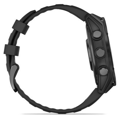 Digital 47 mm  Smartwatch Rund  Fenix 8 (Schwarz) 