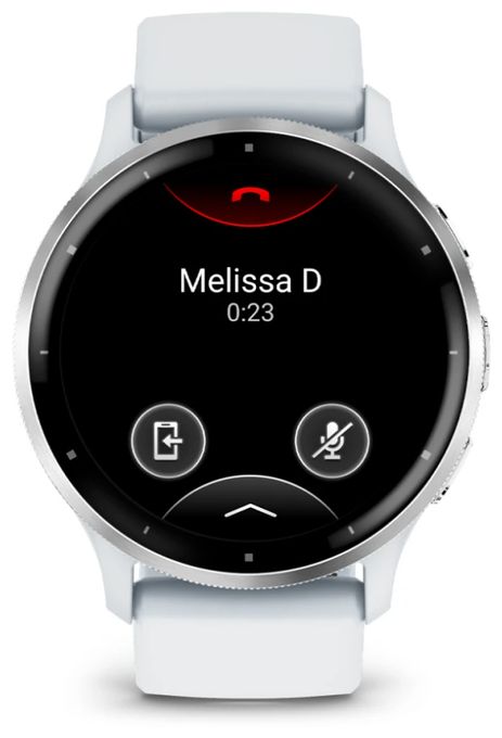 Digital 45 mm Smartwatch Rund  Venu 3 (Silber, Weiß) 