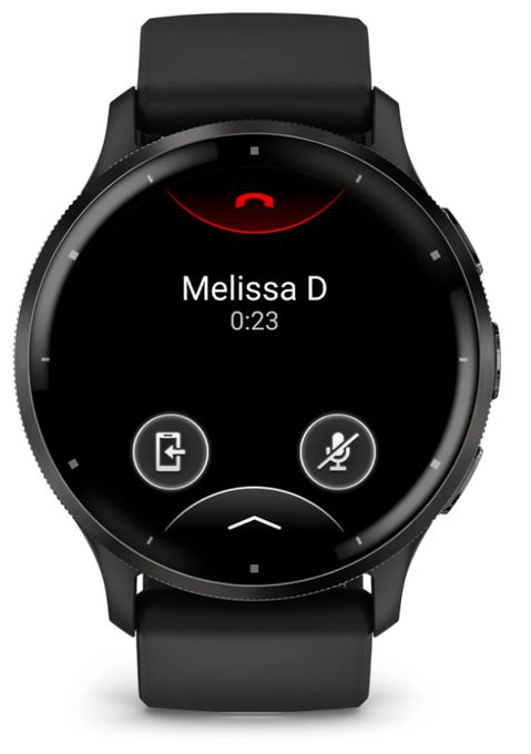 Digital 45 mm Smartwatch Rund  Venu 3 (Schwarz) 