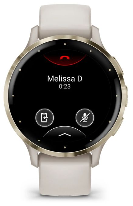 Digital 41 mm Smartwatch Rund  Venu 3S (Gold, Elfenbein) 