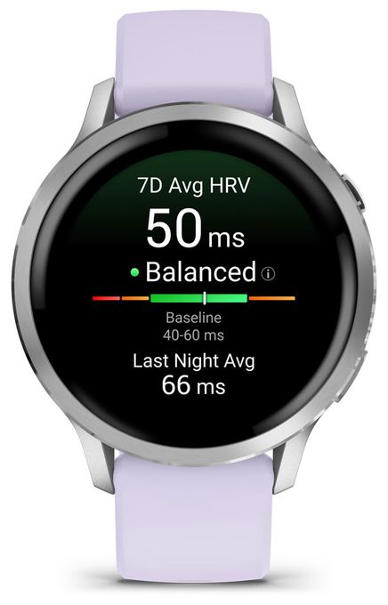 Digital 41 mm Smartwatch Rund 432 h  Venu 4 (Silber) 
