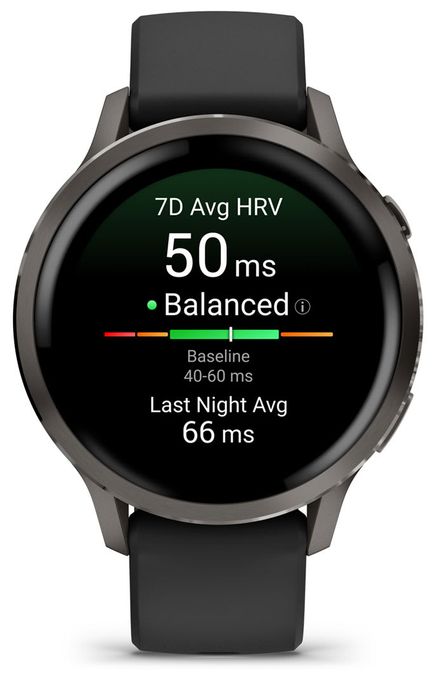 Digital 41 mm Smartwatch Rund 432 h  Venu 4 (Schwarz) 