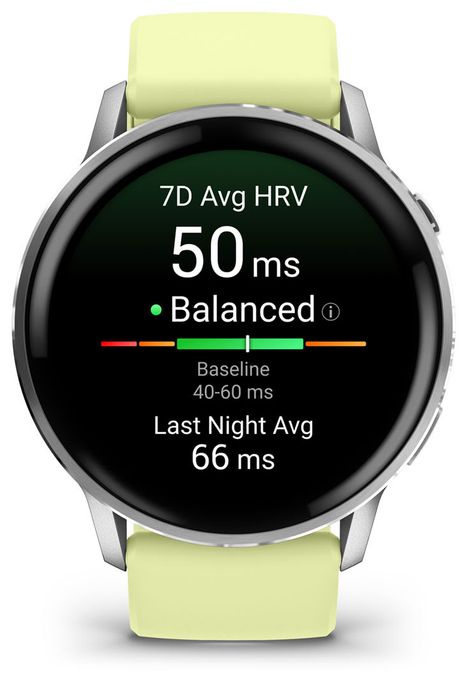 Digital 45 mm Smartwatch Rund 600 h  Venu 4 (Silber) 