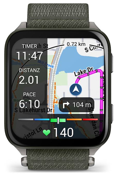 Digital Smartwatch Rechteckig 264 h  Venu X1 (Grau) 