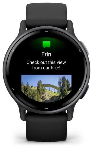 Digital 42 mm  Smartwatch Rund 264 h  Vivoactive 5 (Schwarz) 
