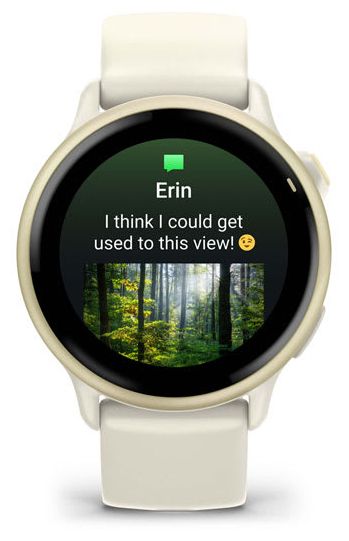 Digital 42 mm  Smartwatch Rund 264 h  Vívoactive 6 (Weiß) 