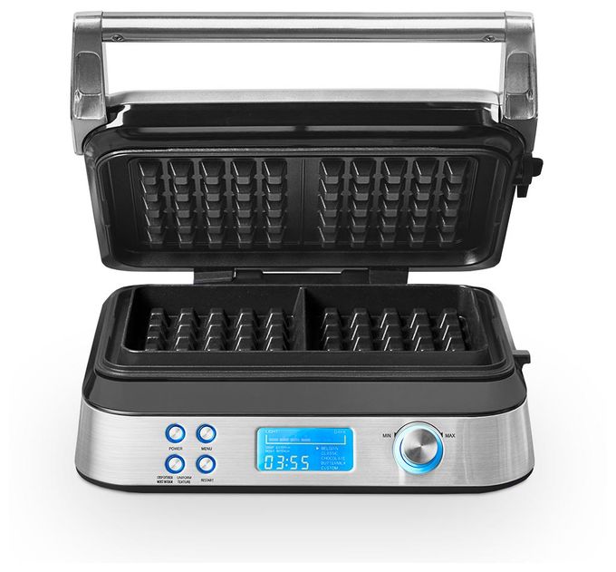 Waffeleisen Rechteckig für 2 Waffel(n) 1600 W 42449 Advanced Control Black Edition 