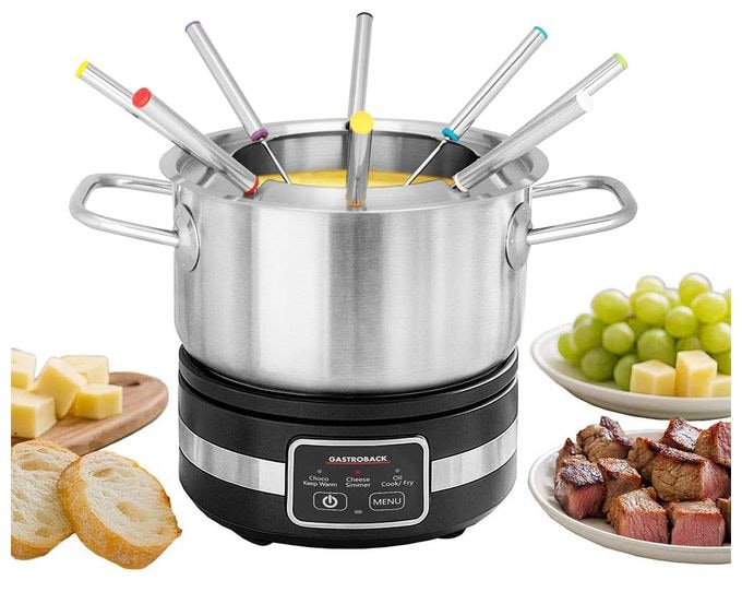 8 Person(en) 1200 W 42568 Fondue Multicook 4-in-1 & Kochplatte 