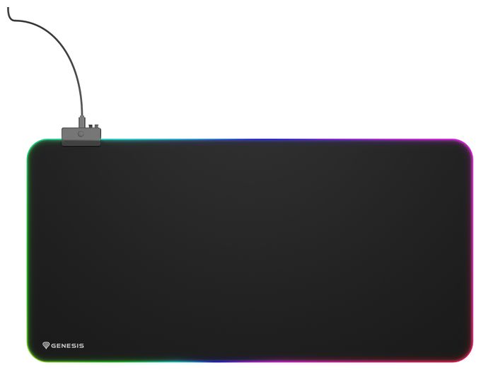 Mauspad  Boron 500 XXL RGB (Schwarz) 