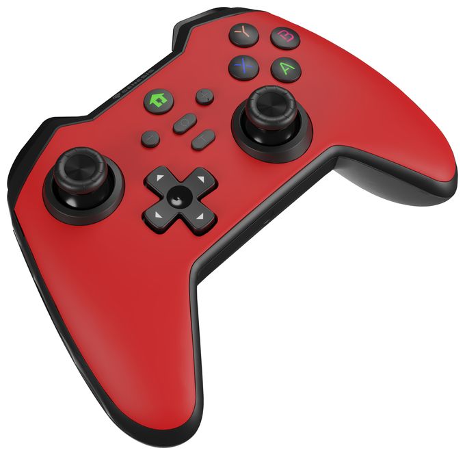 Analog / Digital Gamepad für Android, MAC, Nintendo Switch, PC, iOS  Mangan 400 (Rot) 